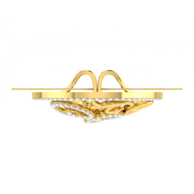 Celeste Diamond Pendant in Gold